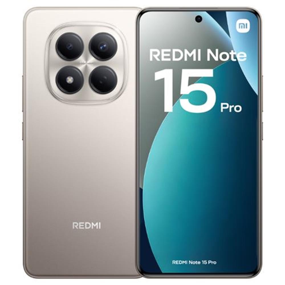 Xiaomi redmi note 15 pro 8gb 256gb 6.77 pulgadas titanio
