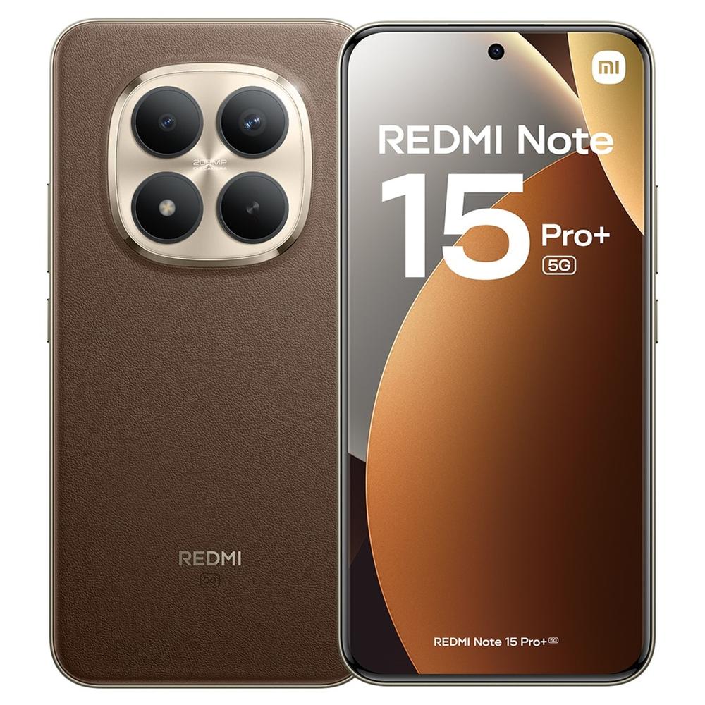 Xiaomi redmi note 15 pro+ 5g 8gb 256gb 6.83 pulgadas marron