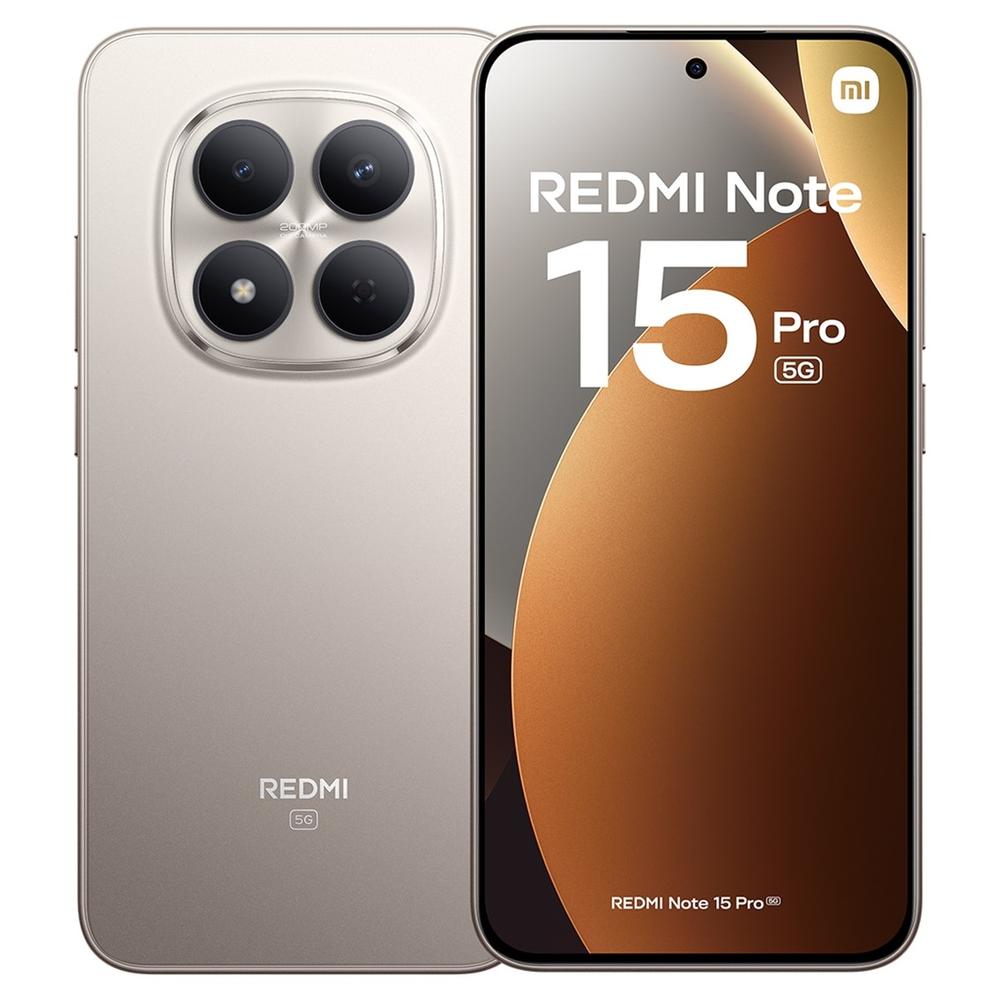 Xiaomi redmi note 15 pro 5g 12gb 512gb 6.83 pulgadas titanio