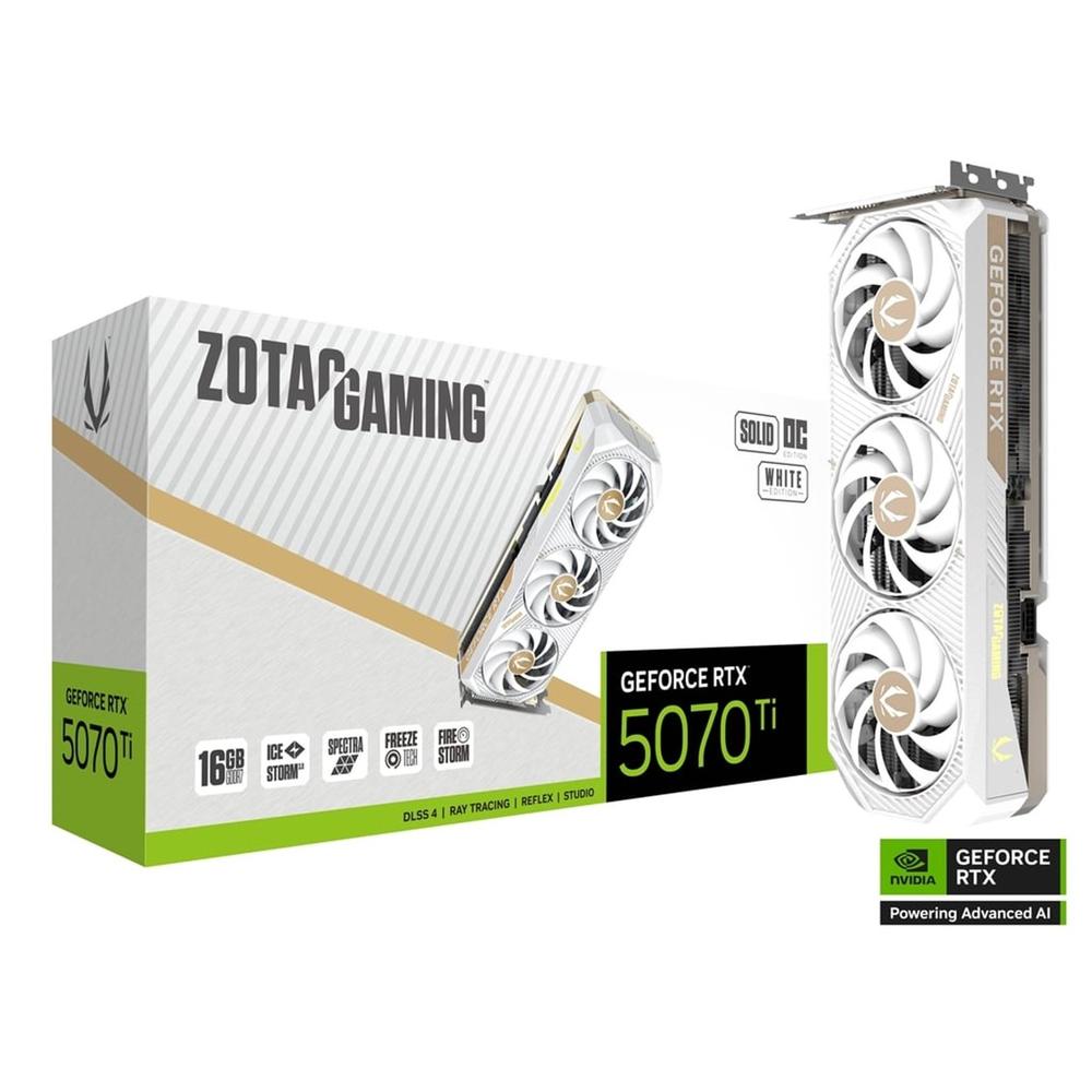 Zotac GAMING GeForce RTX 5070 Ti SOLID CORE OC NVIDIA 16 GB GDDR7