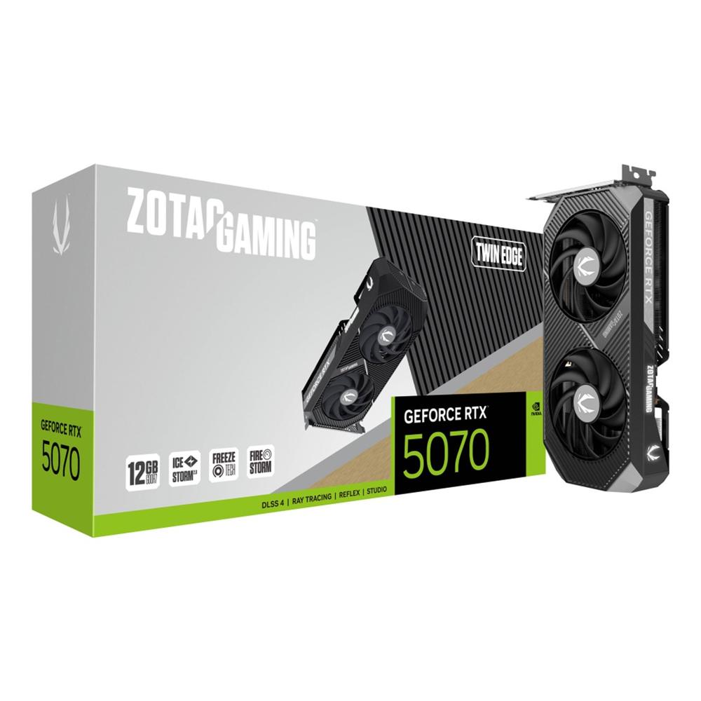 Zotac GAMING GeForce RTX 5070 Twin Edge NVIDIA 12 GB GDDR7