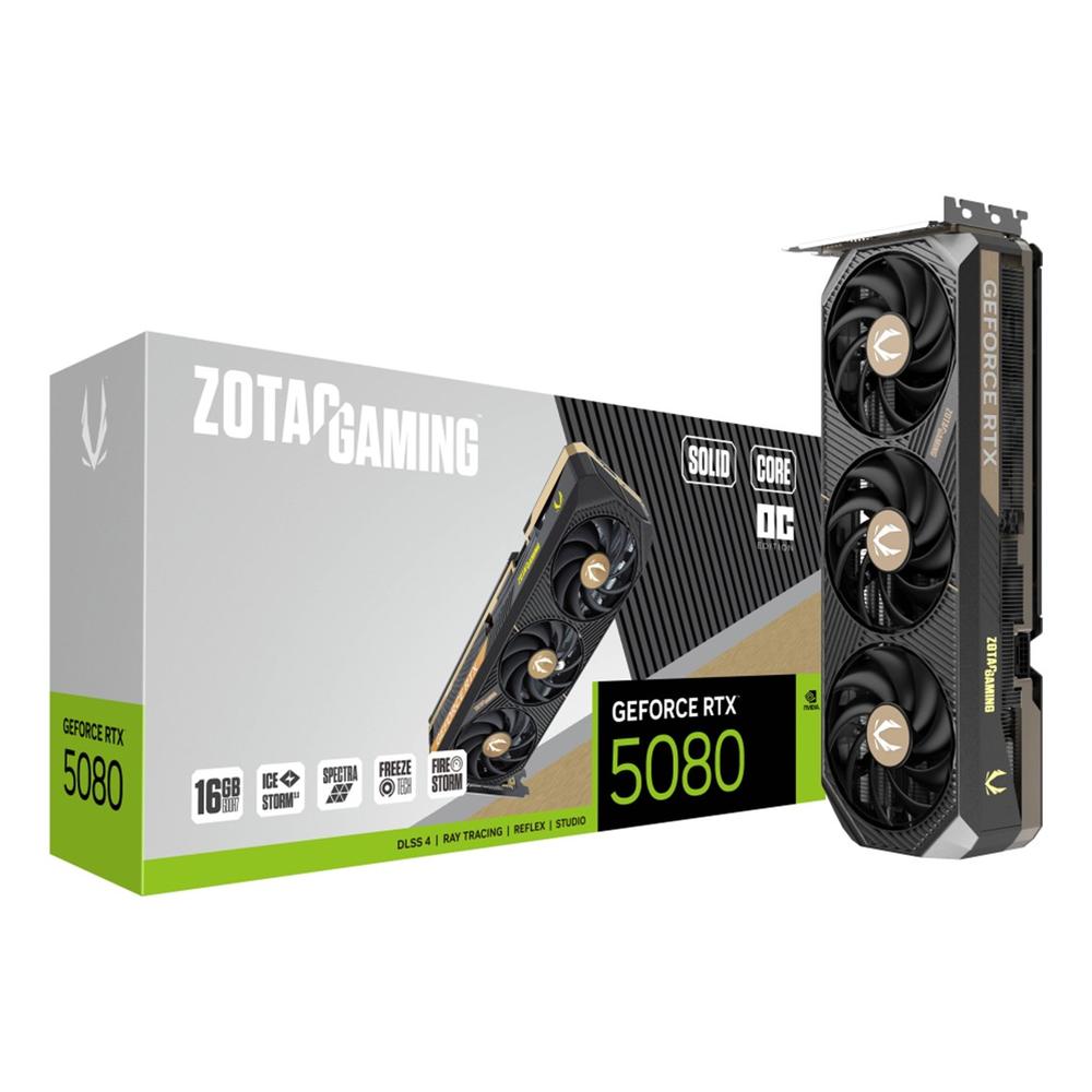 Zotac gaming 5080 solid core oc 16gb gddr7
