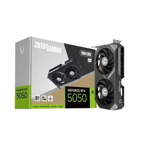 Zotac gaming rtx 5050 oc twin edge 8gb gddr7 - 3x dp - 1x hdmi pci express 5.0