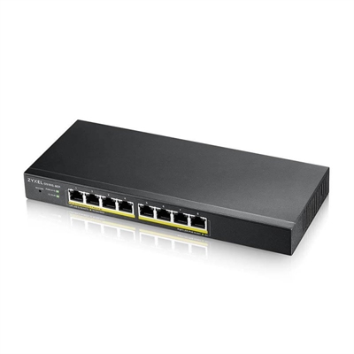 Zyxel gs1915 - 8ep gigabit ethernet poe 60w nebula